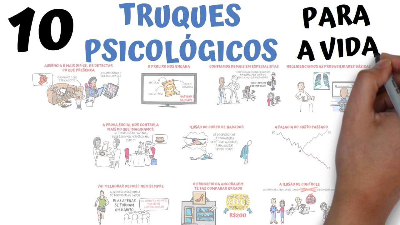 10 Truques Psicológicos para a Vida | SejaUmaPessoaMelhor