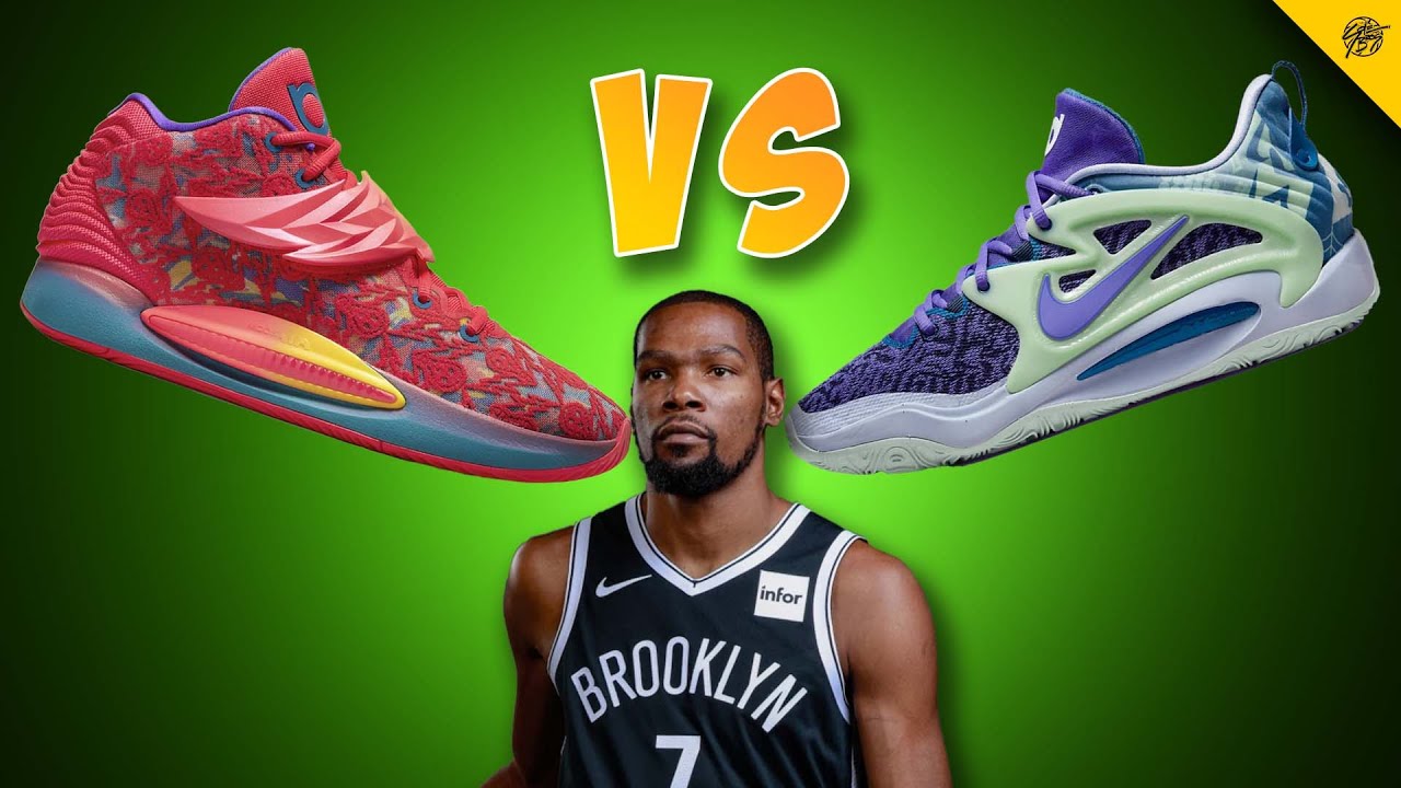 Nike KD 14 vs Nike KD 15! What's Better?! - YouTube