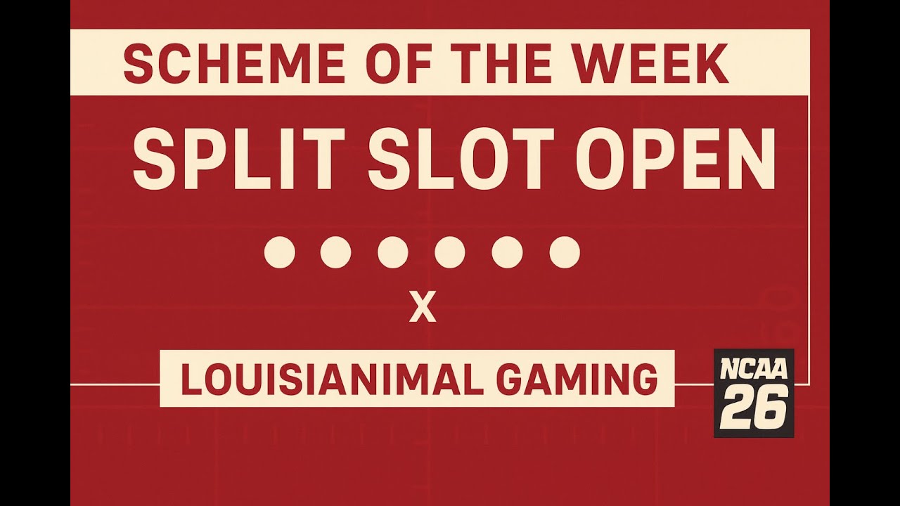 SPLIT SLOT OPEN Is UNSTOPPABLE! | Stanford Playbook Scheme of the Week (10 Playbooks Use This!)