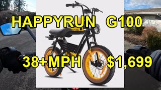 HappyRun G100 38+MPH $1,699!