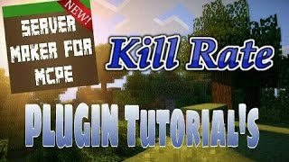 Kill Rate - Server Maker For MCPE