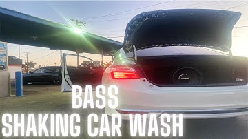 Bass Shaking The CarWash T2 13 | Rockford Fosgate