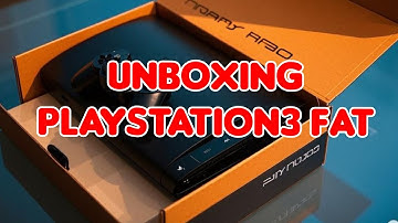 PS3 UNBOXING! Original Playstation 3 Fat Console 60GB PS2 Backwards Compatible
