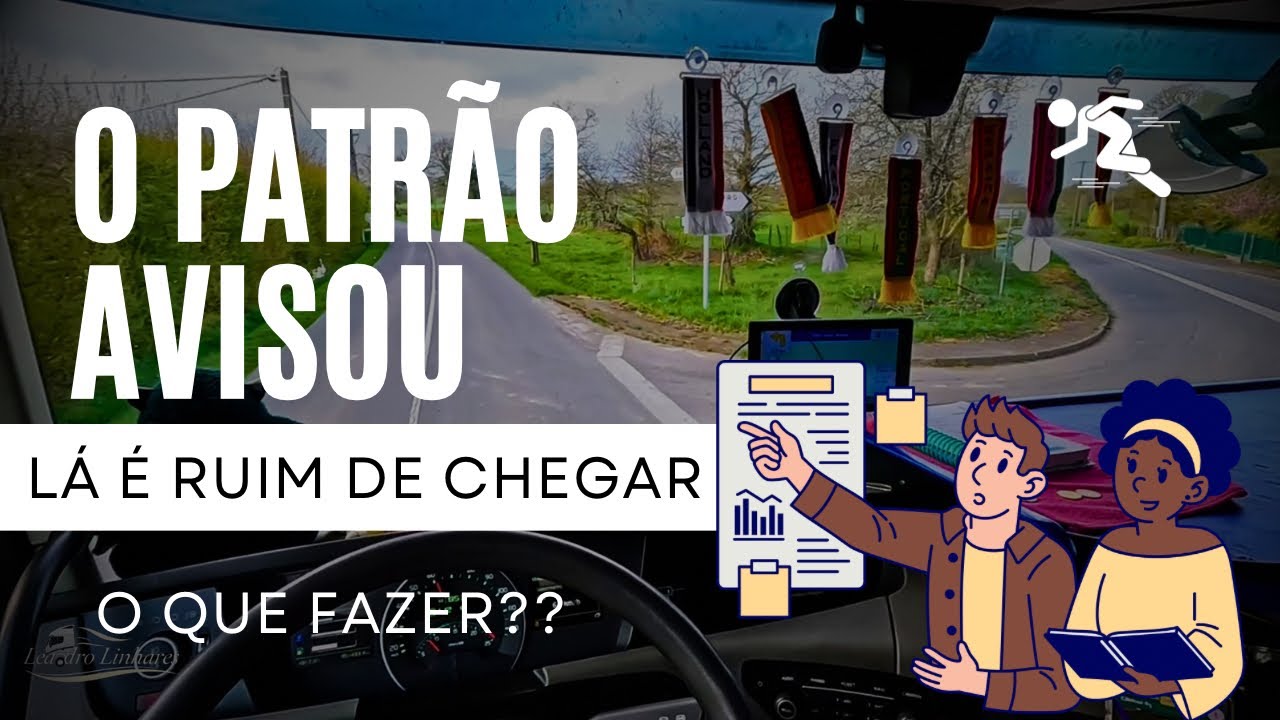 NÃO VÁ CARREGADO/O LUGAR É RUIM/O PATRÃO AVISOU.