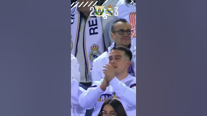 ENDRICK´S GOAL AGAINST LEGANES IN LA COPA / LEGANES 2 - 3 REAL MADRID! LET´S GO TEAM #halamadrid