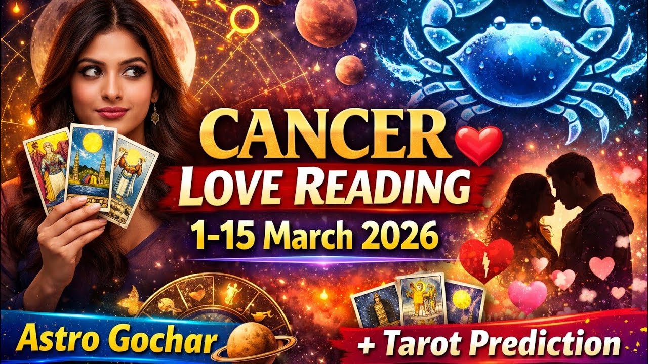 कर्क ♋️ राशि (1-15) March 💕Love Reading 2026 Astro + Tarot Relationship Prediction