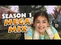 Dino dana   season 1 clip megamix  michela luci saara chaudry