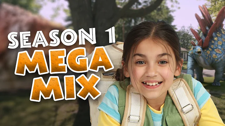 Dino Dana |  Season 1 Clip Megamix | Michela Luci,...