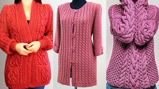 Gorgeous very stylish Hand-knitted crochet bodycon dress//Crochet sweater designs/crochet pattern id