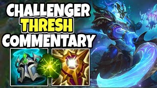 Challenger support shows how strong thresh is in SOLOQ | Thresh support | 14.10 League Of Legends