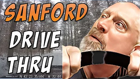 Winter Wonderland in Sanford Maine | Sanford Maine Drive Through | What is Sanford Maine