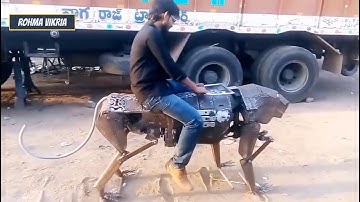 Cơ cấu bước đi 4 chân | Sáng tạo Robocon