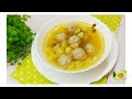 Любовь с первой ложки/Блюдо из ФАРША за 25минут/Рецепт вкусного супа как в садике/Easy Meatball Soup