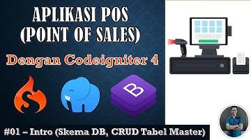 Tutorial Membangun Aplikas POS (Point Of Sales) Dengan Codeigniter 4 | [01-Skema Database]