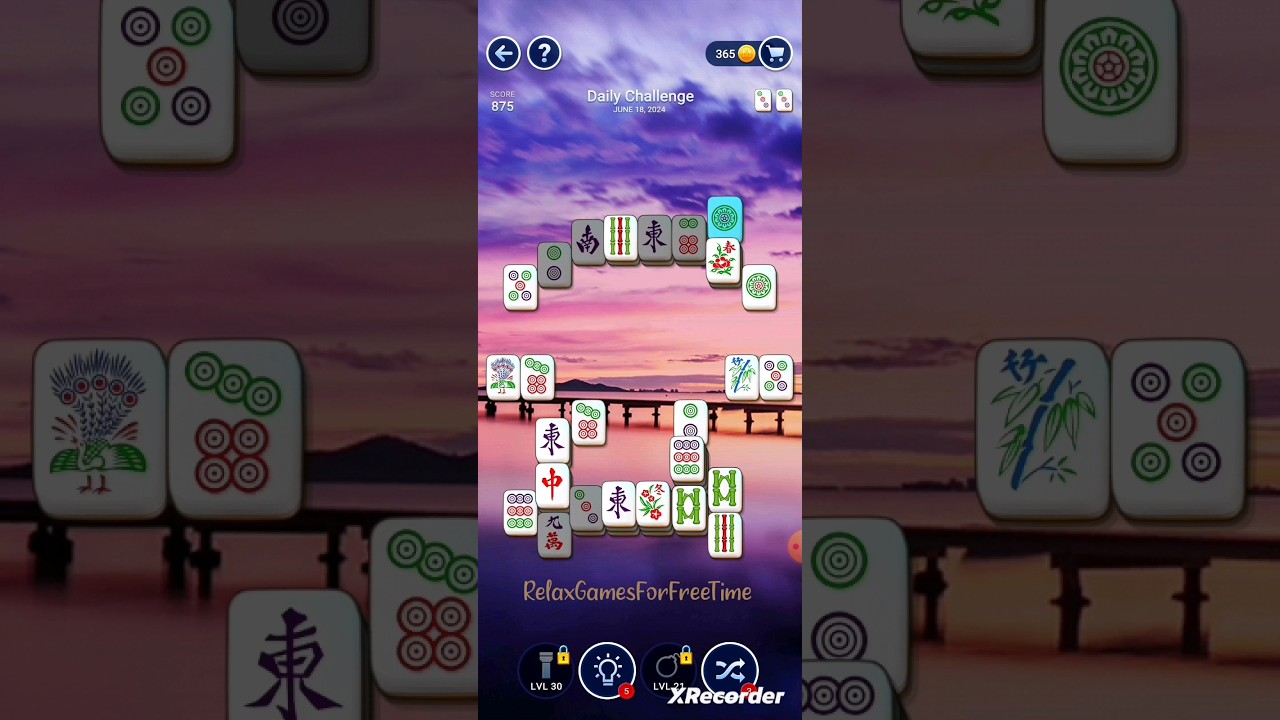 Mahjong Club - Solitaire Game - pair match puzzle brain relax Daily Challenge 18/06/24 part gameplay