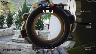 Tom Clancy's Rainbow Six [ Jäger 4k spawn kill ] Souki