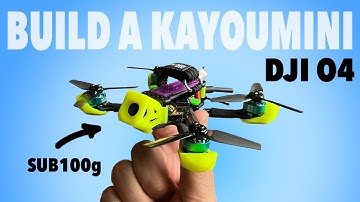 Hoe je een DJI O4 FPV Freestyle-drone van minder dan 100 g bouwt - Kayoumini