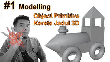 Cara Modelling Objek 3D (Kereta Jadul) #1 Menggunakan Object Primitive || Tutorial Blender 2.92
