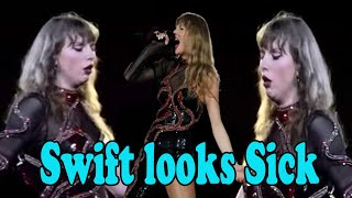 Taylor Swift looks sick during show in Singapore She needs rest Swifites fear Taylor Swift's entire