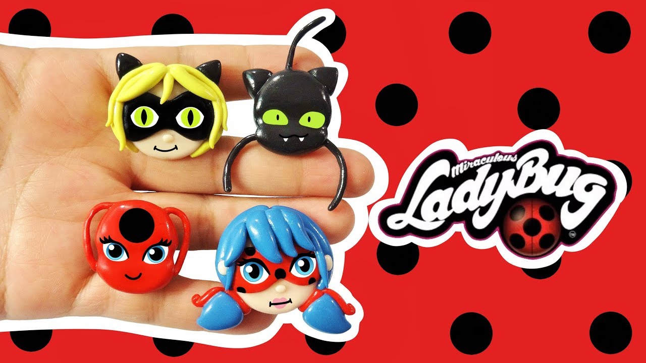 MIRACULOUS LADYBUG Polymer Clay Tutorial YouTube