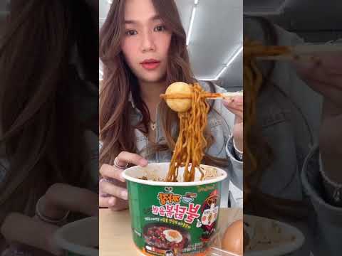 EGGcellent $3 combo meal in korean convenience store ASMR 🇰🇷😱❤️‍🔥