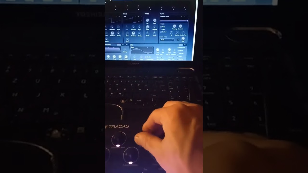 Ciurcit Tracks Test pokręteł/padów