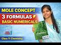 Part 2Top 3 Mole Concept Formulas Every Student Must Know|Class11 Chemistry@ASDChemistryEducation
