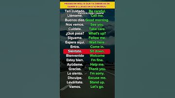 Aprender inglés