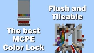 The Best MCPE Color Lock!
