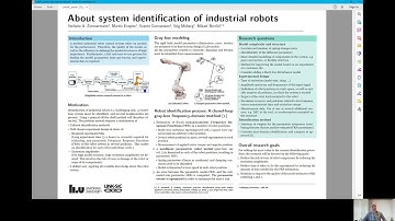 About system identification of industrial robots