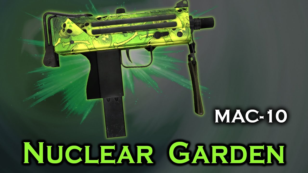 Nuclear Garden MAC-10 StatTrak stickers skin preview FN/MW/FT/WW/BS