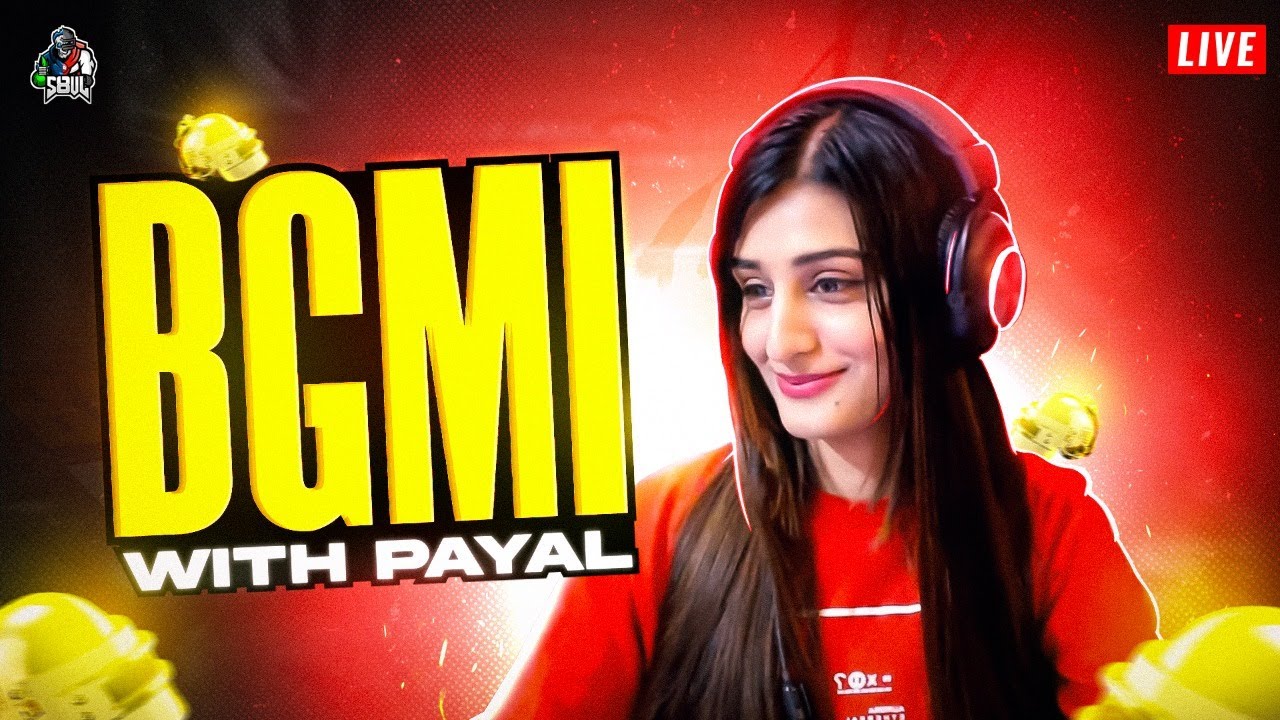 🔥😎 BGMI LIVE with PAYAL GAMING LIVE #s8ul - YouTube