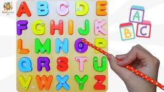 Learn Uppercase Letters | Aprenda as Letras Maiúsculas | ABC | English & Portuguese
