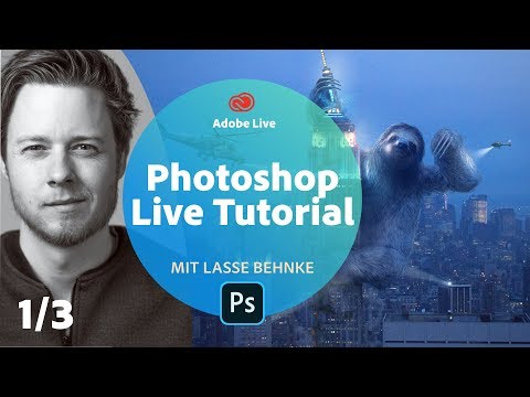 Surreale Fotografie – das Photoshop Live Tutorial mit Lasse Behnke - Adobe Live 1/3