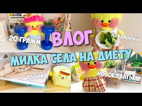 Милка села на диету?!? Мой день с уточкой Лалафанфан! Ideas for Lalafanfan ducks