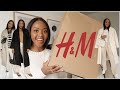 HUGE H&M HAUL  WINTER ➡️ SPRING OUTFITS