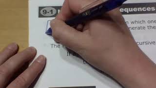 9.1 Introduction to Sequences - Algebra 2