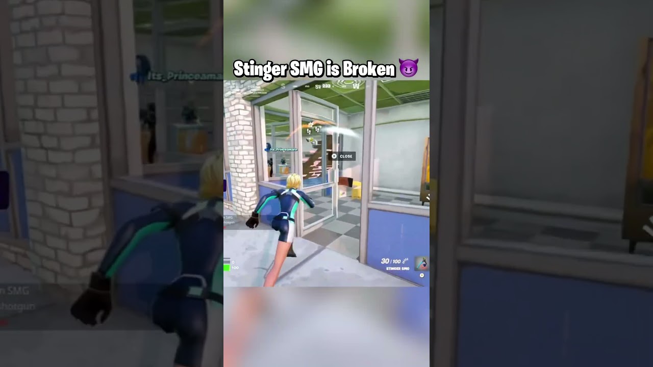 Stinger SMG is Broken 😈 