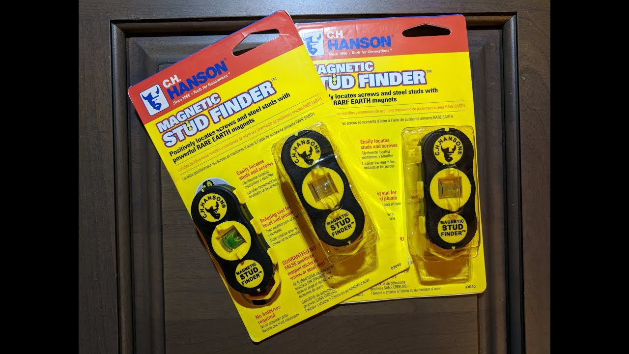 CH Hanson Stud Finder real world usage YouTube