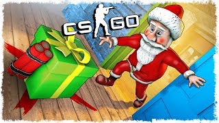 САНТА ТРОЛЛЬ vs ПЕЧЕНЬКА МАНЬЯК В CS:GO!!!