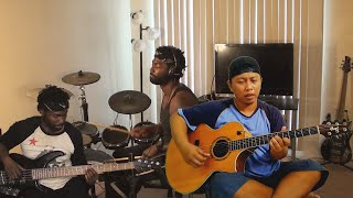 Alip Ba Ta (ft. Swaylex) Rumah Kita - God Bless (fingerstyle, drum, and bass Cover) Collab