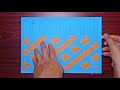 2 paper weaving tutorial - weaving with paper strips - paper mat - diy weaving craft.