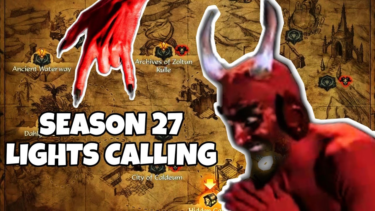 'Lights Calling' MONK & BOUNTIES Diablo 3 SEASON 27 YouTube