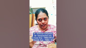 TC and 26 Modifier Difference in Medical Coding (Telugu )