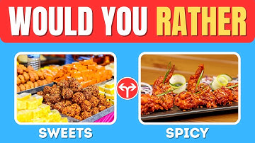 Would You Rather: Food Edition 🍕 vs 🍔 | Impossible Choices!” #wouldyourather #wouldyourathergame