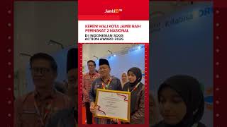 Wali Kota Jambi Raih Peringkat 2 Nasional di Indonesian SDGs Action Award 2025