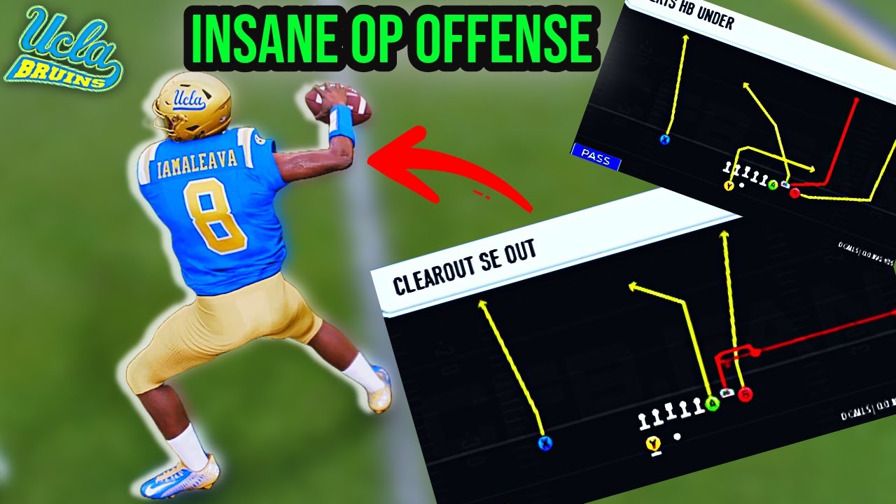 The UCLA Playbook Is INSANE in College Football 26! 🔥 (Full Offensive Ebook)