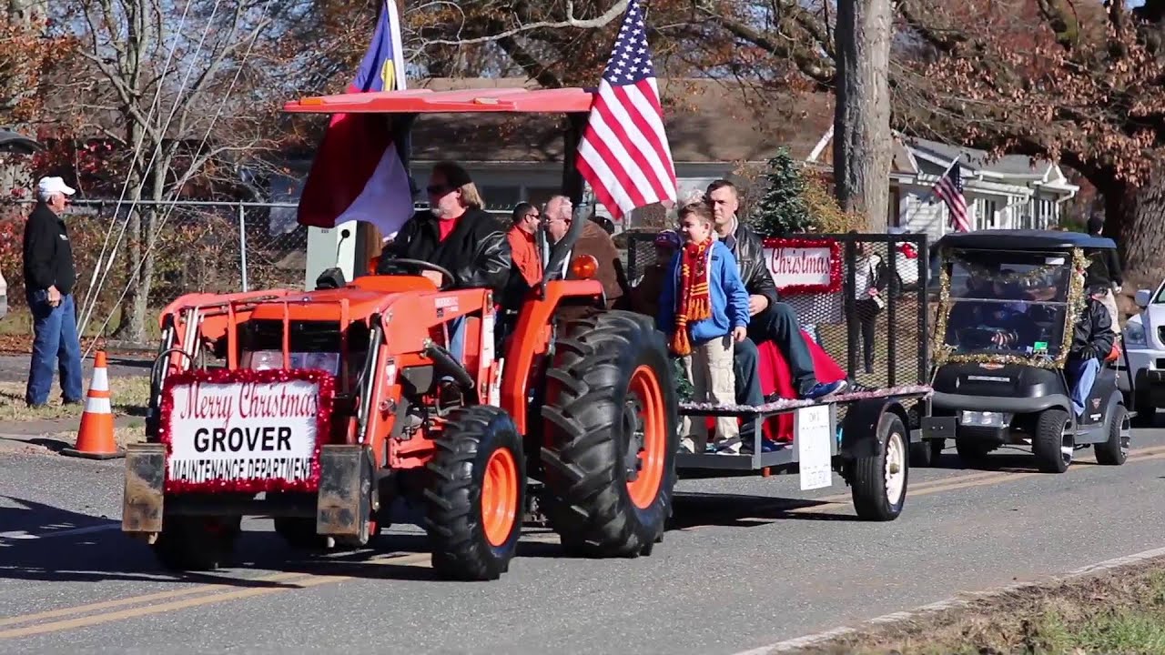 Church Bus Debuts at Grover, NC Christmas Parade YouTube