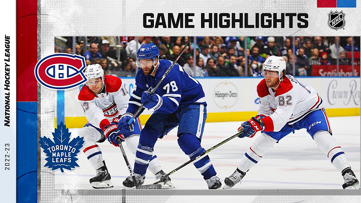 Canadiens @ Maple Leafs 9/28 | NHL Highlights 2022