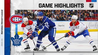 Canadiens @ Maple Leafs 9/28 | NHL Highlights 2022